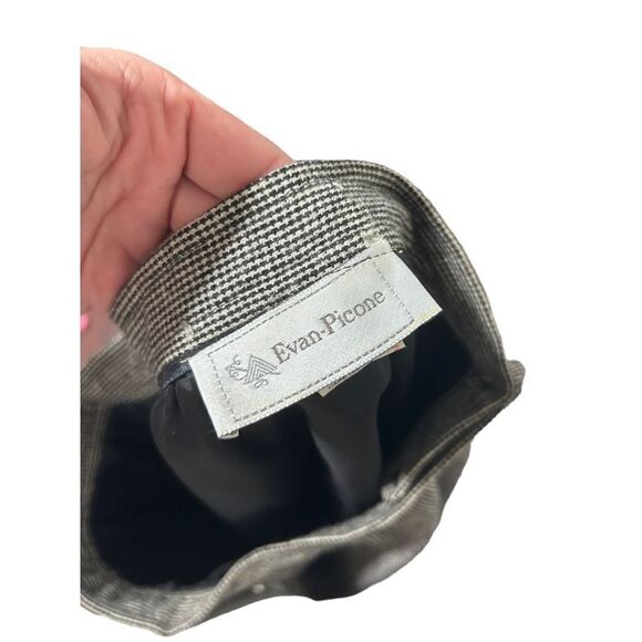 Vintage Evan Picone Wool Velvet Velour Boxy Blazer Skirt Set Size 10 Structured - Picture 8 of 16